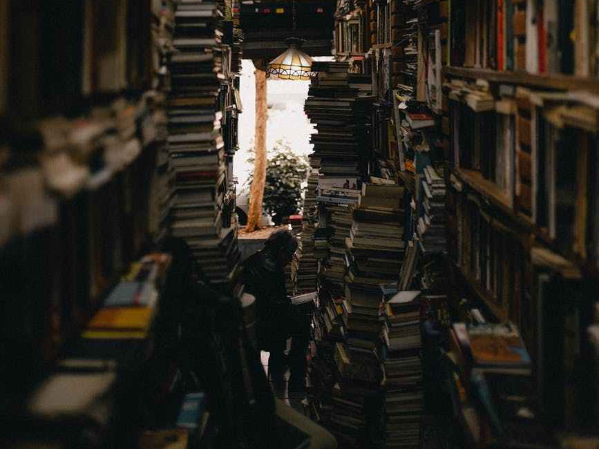 book shelves in a room close up photography